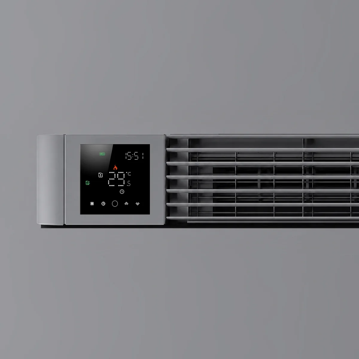 Zaleta niskiego klimakonwektora Mycond Silver Glass Low: silver glass low pl 1, dostawa w Polsce